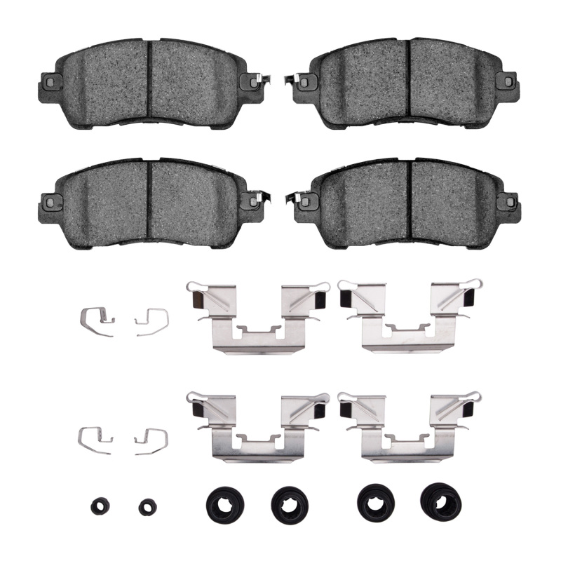Mazda 2 Brake Pads - Front - R1 Concepts - Ceramic - `16-`25